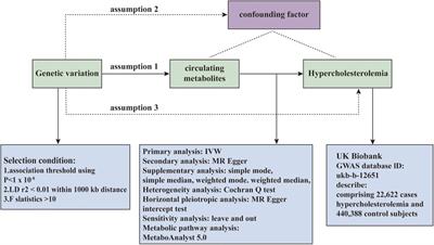 Serum metabolites and hypercholesterolemia: insights from a two-sample Mendelian randomization study